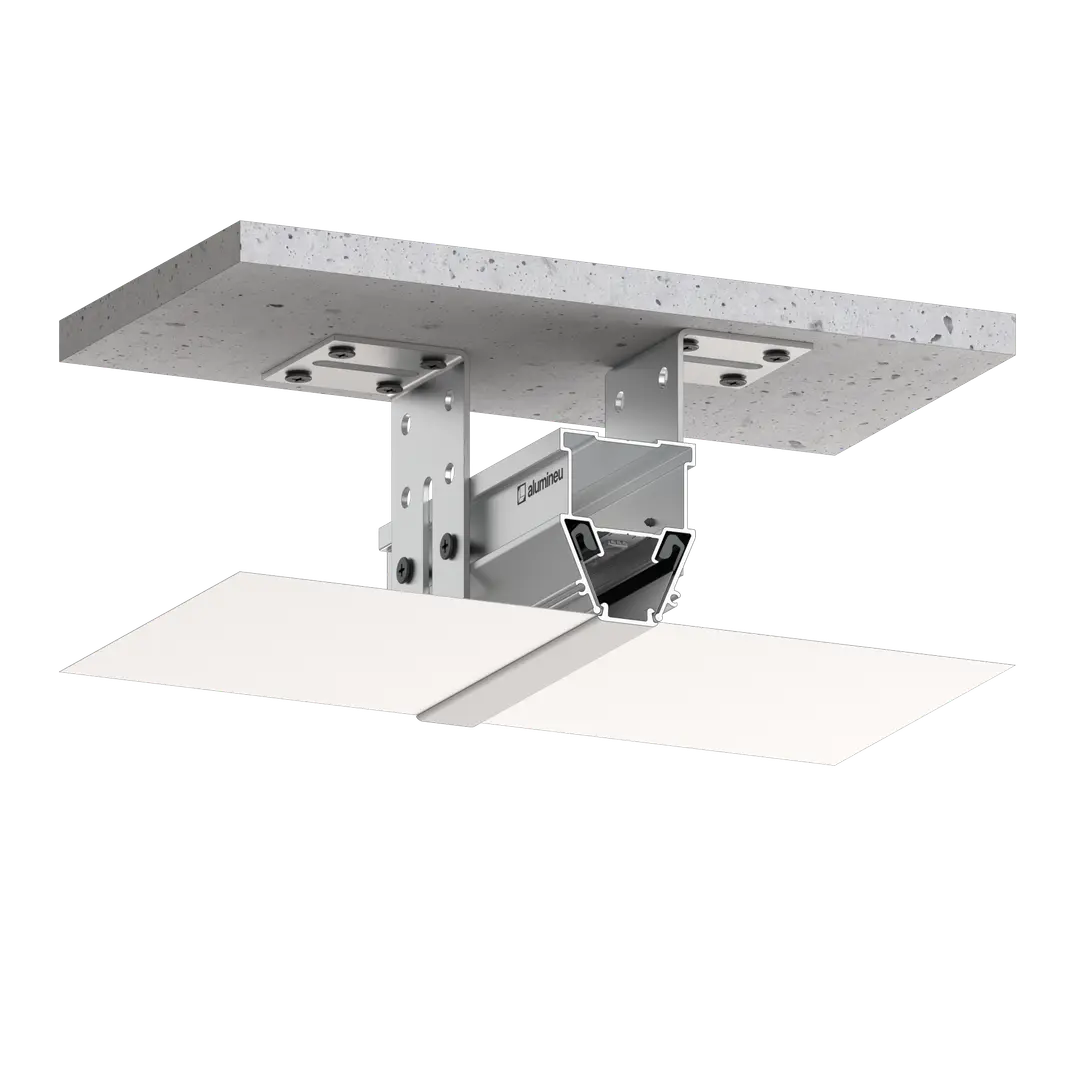 Profil LIGHTRA X015, Unbehandelt, Montagebeispiel