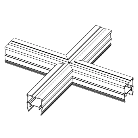 Geschweißte Kreuzecke LIGHTRA NX030, Hauptansicht