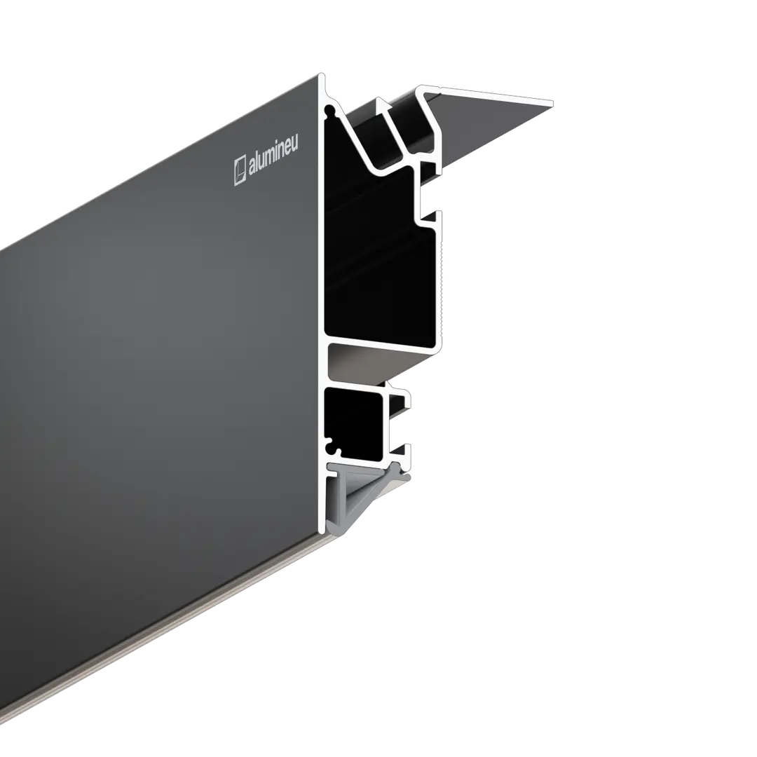 Profil UNITEXA Z701, Schwarz matt, Detailansicht