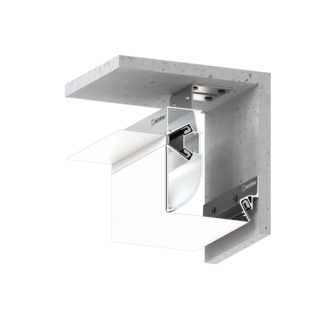 Profil STRATOS X701, Unbehandelt, Montagebeispiel