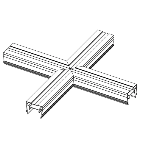 Geschweißte Kreuzecke LIGHTRA NX030 S, Hauptansicht