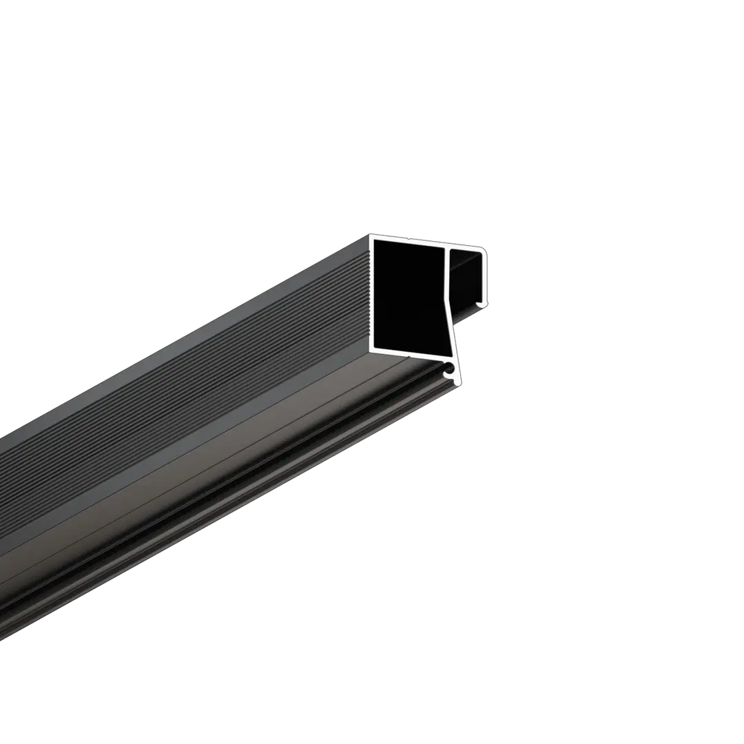 Gerillte Seitenwand des Decken-Schattenfugenprofils, INVISIA X208