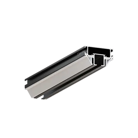Profil TISSURE Z401, Schwarz matt, Hauptansicht