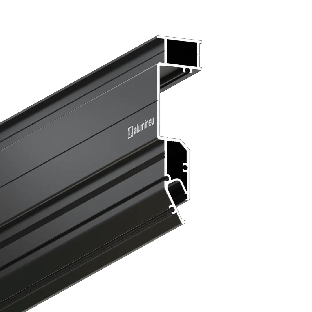 Luftkanal und Schlitz des Wand-Schlitzdurchlasses mit Schattenfuge, INVISIA X207