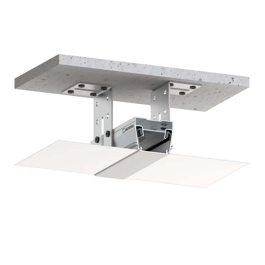 Profil LIGHTRA X030 S, Unbehandelt, Montagebeispiel